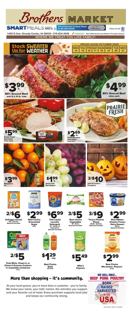 Brothers Market Weekly Ad