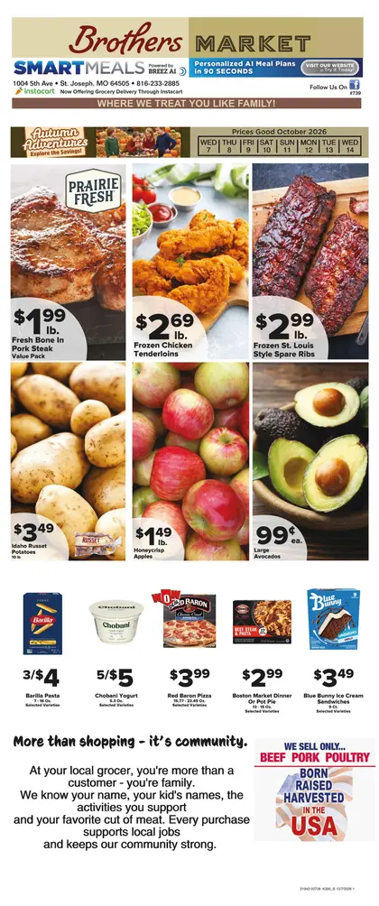 Brothers Market Weekly Ad
