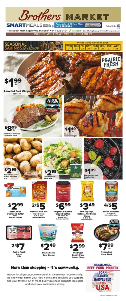 Brothers Market Weekly Ad