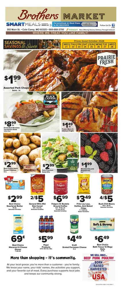 Brothers Market Weekly Ad