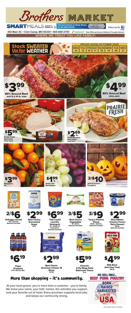 Brothers Market Weekly Ad