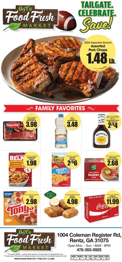 B&T's Food Fresh Market Weekly Ad