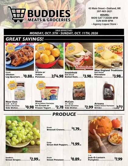 Buddies Meats & Groceries Weekly Ad