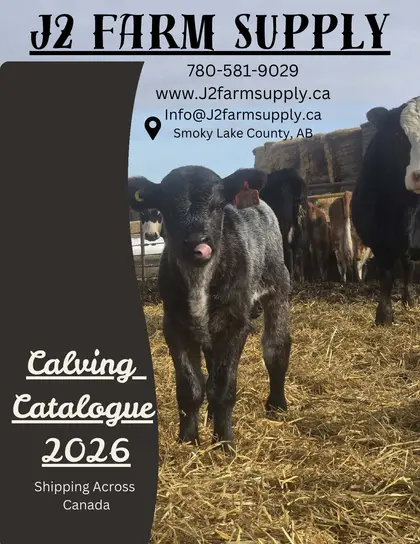 J2 Farm Supply 2026 Calving Catalogue