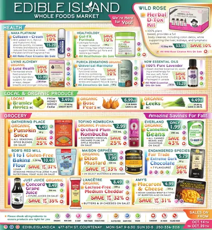 Edible Island Whole Foods Market Flyer