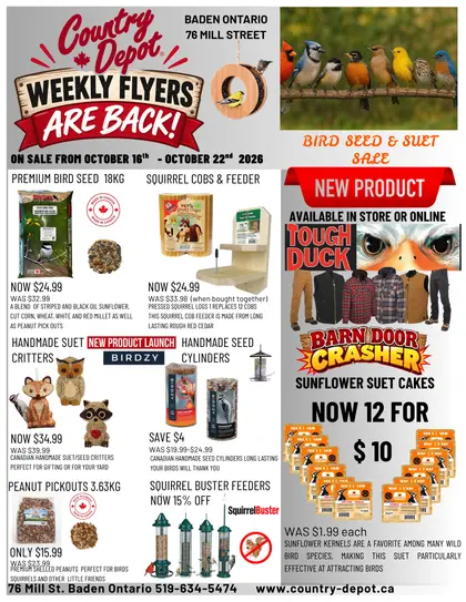 Country Depot Weekly Ad