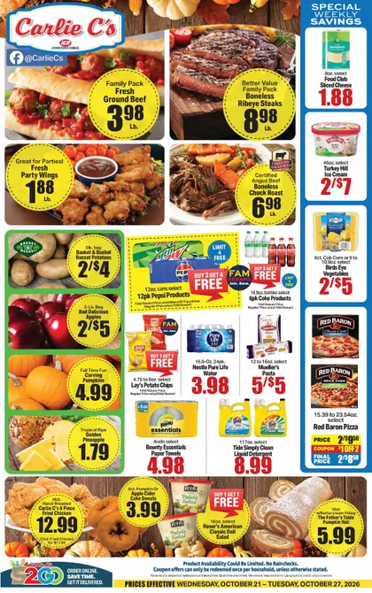 Carlie C's IGA Weekly Ad