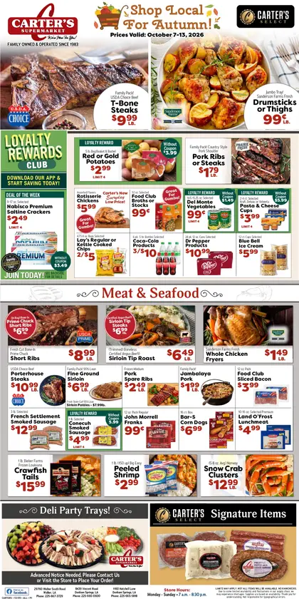 Carter's Supermarket Weekly Ad