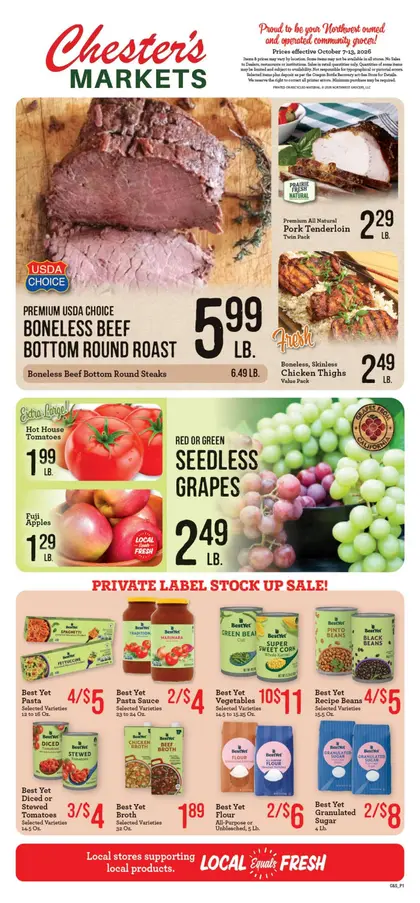 Chester's Market Weekly Ad