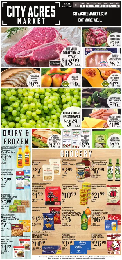 City Acres Market Weekly Ad