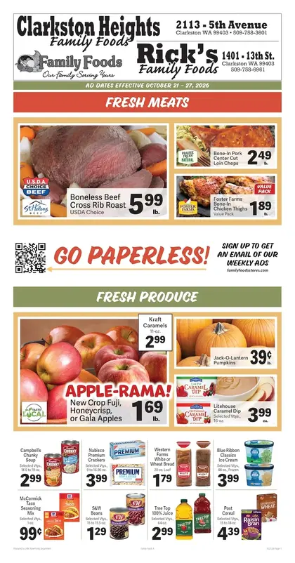 Clarkston Heights Family Foods Weekly Ad