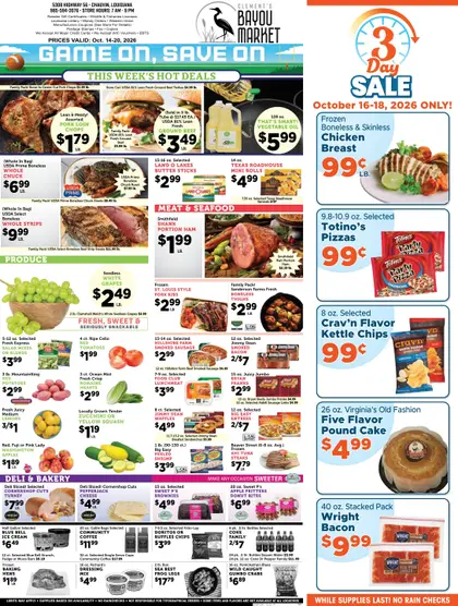Clement's Bayou Market Weekly Ad