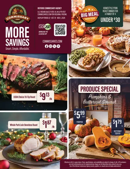 Commissary Store Flyer Weekly Ad