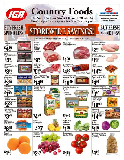 Country Foods IGA Weekly Ad