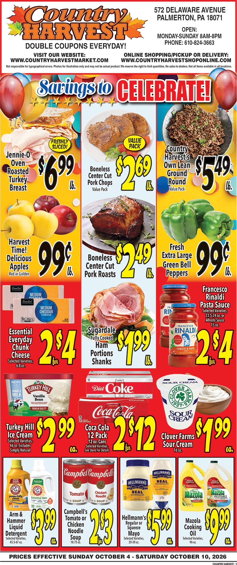 Country Harvest Family Market weekly ad page 1