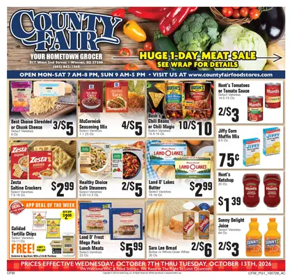 County Fair Food Stores Weekly Ad