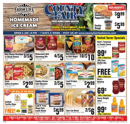 County Fair Food Stores Weekly Ad