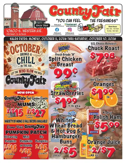 County Fair Foods Weekly Ad