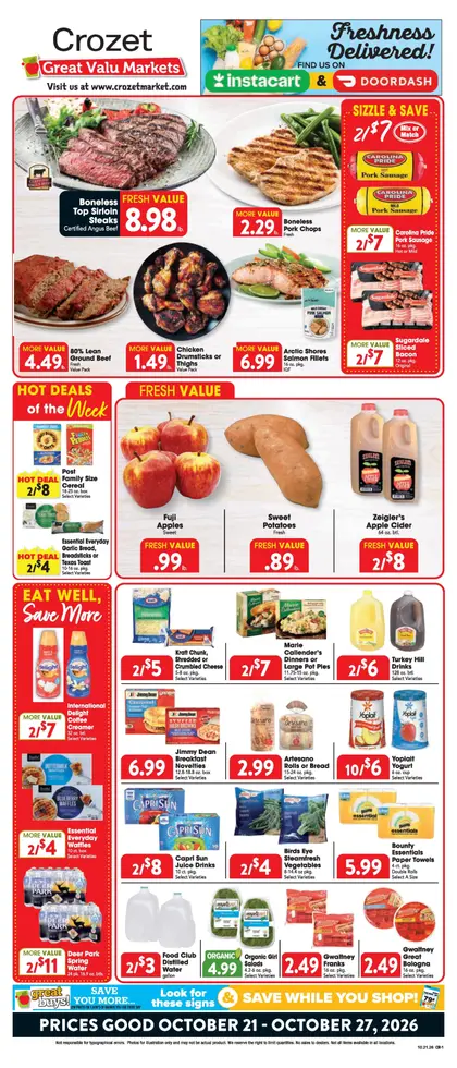 Crozet Market Weekly Ad