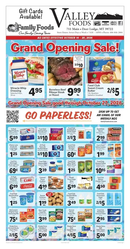 Deer Lodge Valley Foods Weekly Ad