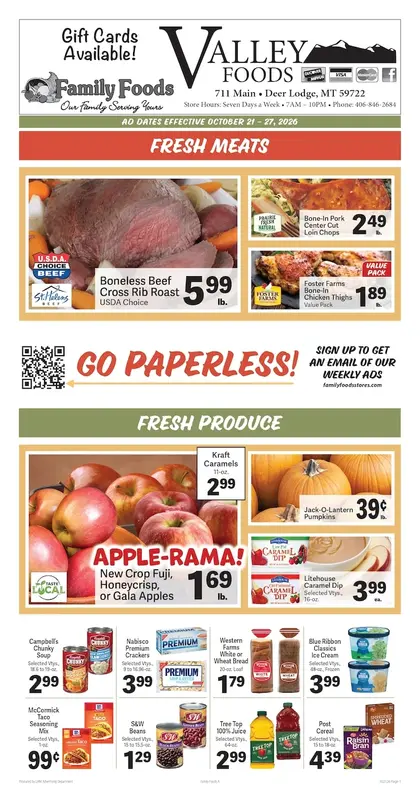 Deer Lodge Valley Foods Weekly Ad