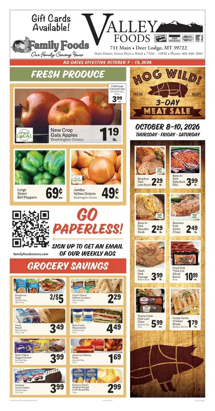 Deer Lodge Valley Foods Weekly Ad