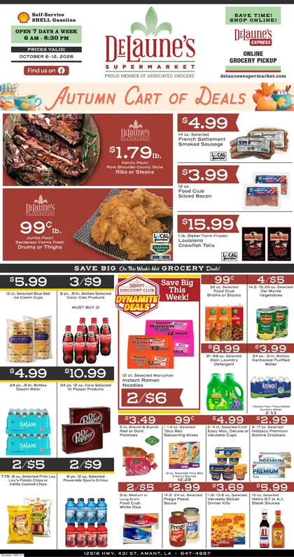Delaune's Supermarket Weekly Ad