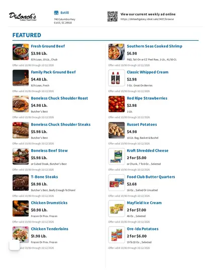 Deloach Galaxy Weekly Ad