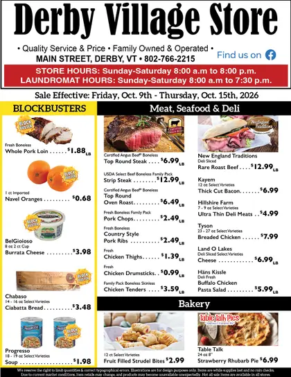 Derby Village Store Weekly Ad