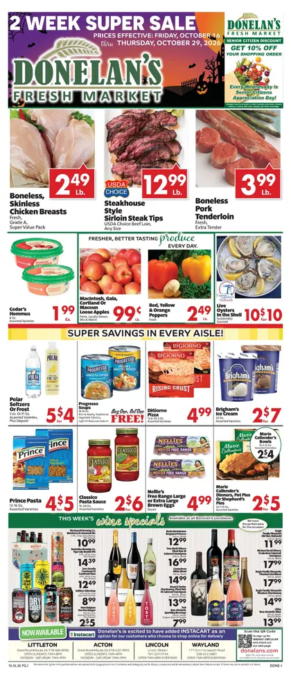 Donelan's Fresh Market Weekly Ad
