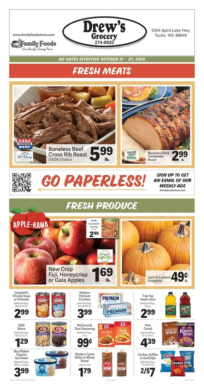 Drew's Grocery Weekly Ad