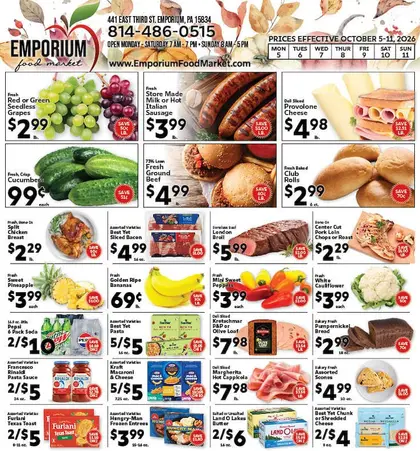 Emporium Food Market Weekly Ad