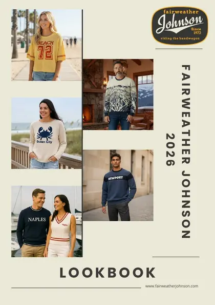 Fairweather Johnson Custom Knitwear Catalog Weekly Ad