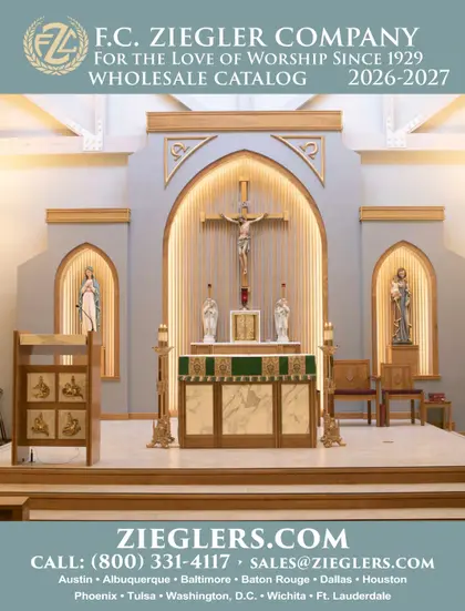 F.C. Ziegler Co. Church Goods Catalog Weekly Ad