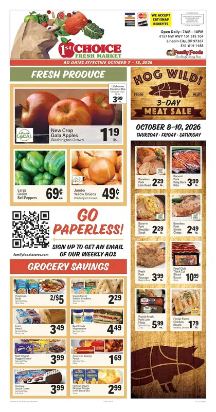 1st Choice Fresh Market Weekly Ad