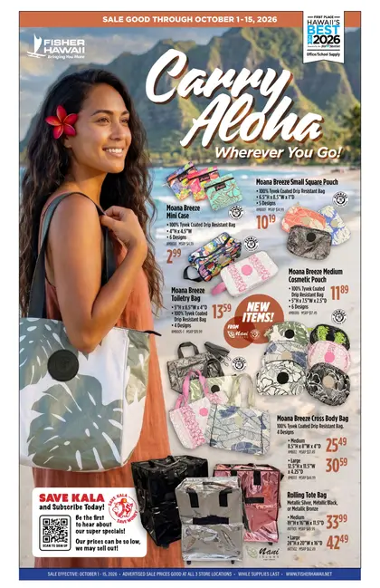 Fisher Hawaii Weekly Ad