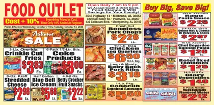 Food Outlet Weekly Ad