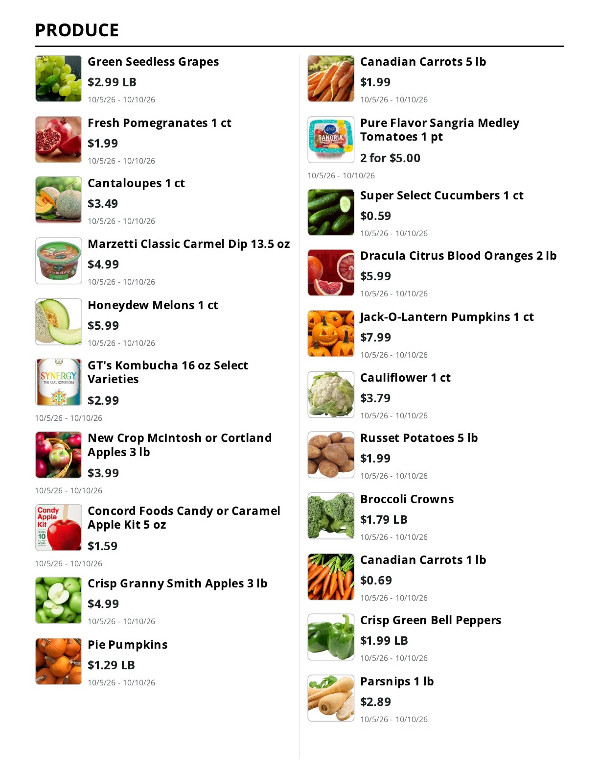 Fotter's Market & Hardware weekly ad page 4