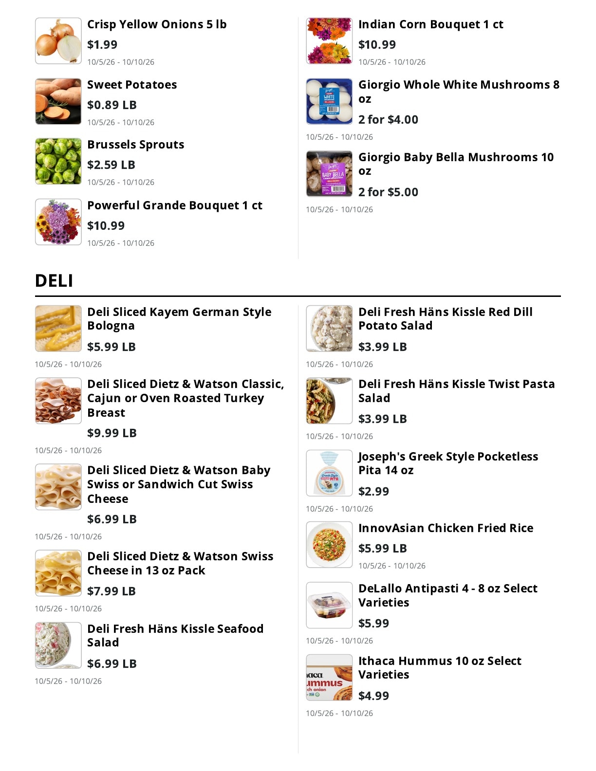 Fotter's Market & Hardware weekly ad page 5
