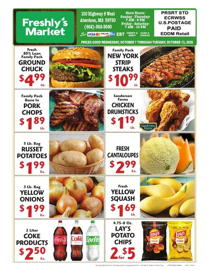 Freshly's Market Weekly Ad
