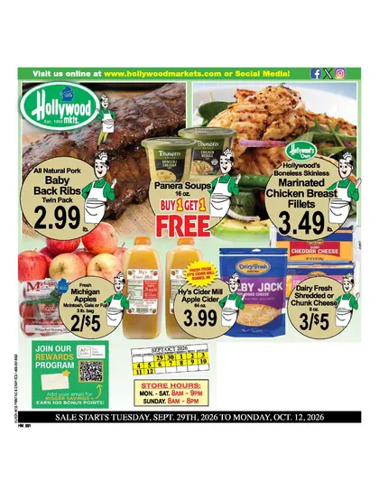 Hollywood Markets Weekly Ad