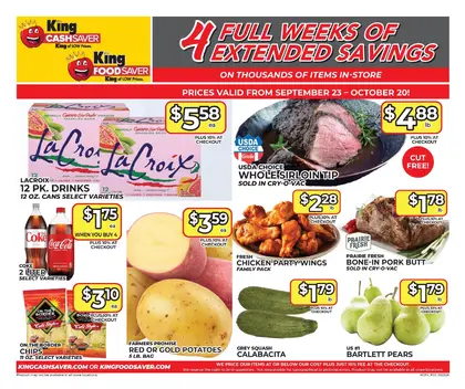 King Food Saver Monthly Digital Deals Weekly Ad
