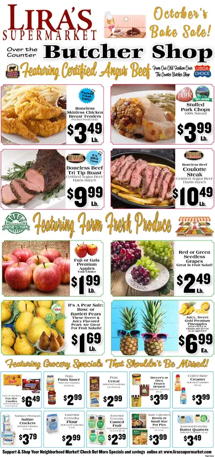 Lira's Supermarket Weekly Ad