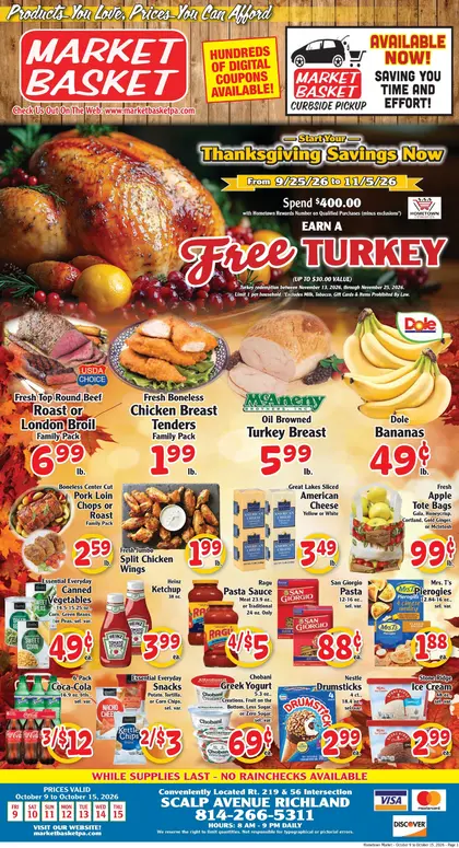 Market Basket Pennsylvania Weekly Ad