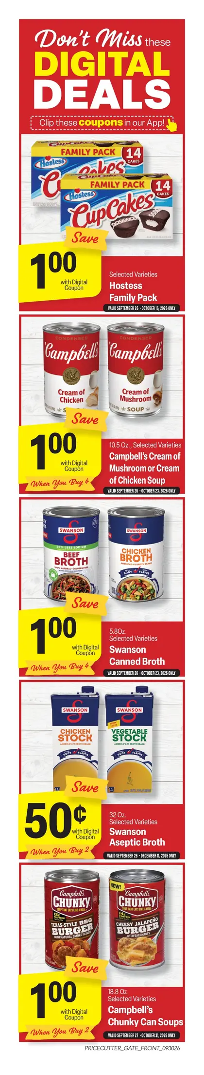 Price Cutter Weekly Ad