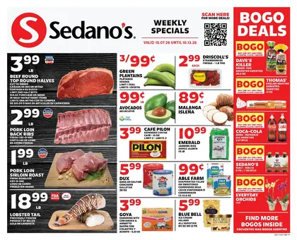 Sedano's Supermarkets Weekly Ad