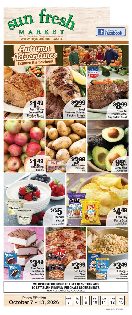 Sun Fresh Weekly Ad
