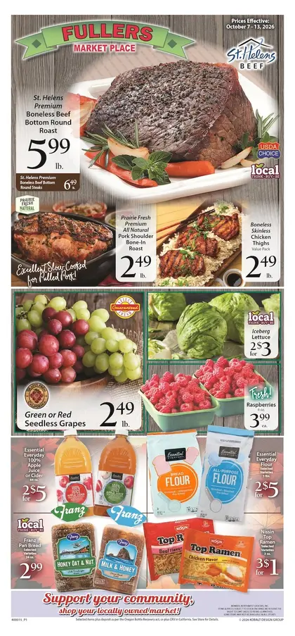 Fuller's Market Weekly Ad