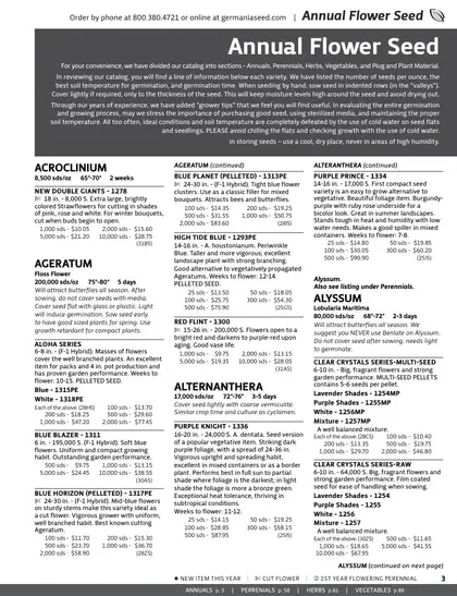 Germania Seed Company Seed Catalog Weekly Ad