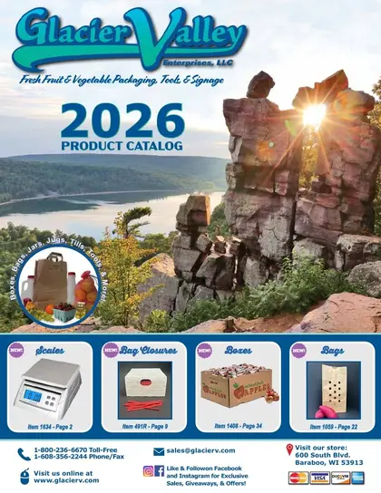 Glacier Valley Enterprises Produce Supplies Catalog Weekly Ad